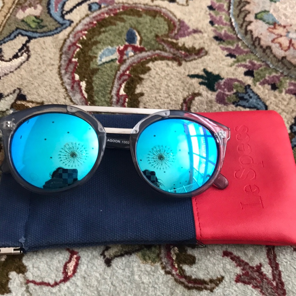 Le Specs Black Lagoon Sunglasses. SOLD OUT IN US
